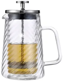 zaparzacz-do-herbaty-kawy-szklany-dzbanek-french-press-tlok-srebrny-600ml
