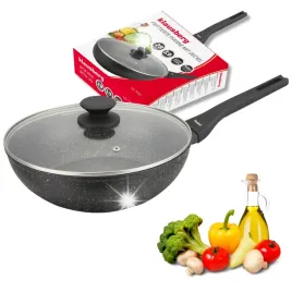 patelnia-wok-marmurowa-28cm-nieprzywierajaca-z-pokrywka-klausberg