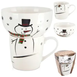 kubek-z-miseczka-do-zupy-dla-dzieci-porcelanowy-balwan-2-ele-orion-129646