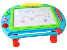 tablica-edukacyjna-magnetyczna-2w1-znikopis-stolik-pisak-stempelki