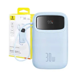 power-bank-10000mah-qpow-2-30w-z-wbudowanymi-kablami-usb-c-niebieski