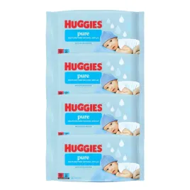 4x-huggies-pure-chusteczki-nawilzane-dla-dzieci-niemowlat-56-szt