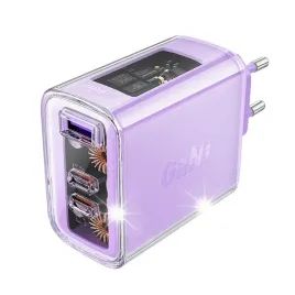 ladowarka-sieciowa-gan-65w-3-porty-1x-usb-2x-usb-c-fioletowa