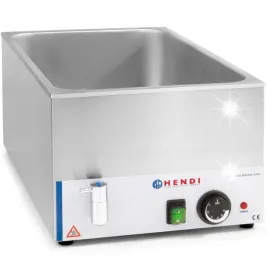 bemar-nastawny-elektryczny-wodny-do-gn1-1-150mm-z-kranikiem-hendi-238912