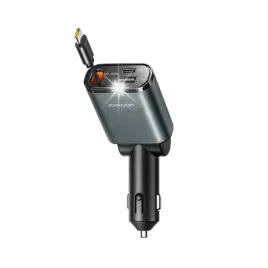 ladowarka-samochodowa-3w1-z-kablem-zwijanym-usb-a-usb-c-ciemnoszara