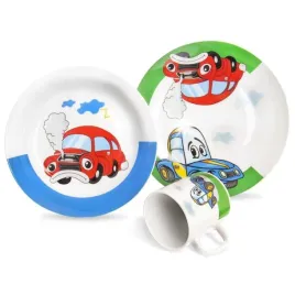 zestaw-sniadaniowy-dla-dzieci-porcelanowy-talerz-miseczka-kubek-auto