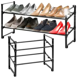polka-na-buty-rozsuwana-navia-2-poziomy-czarna