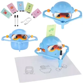 zabawka-interaktywna-edukacyjna-robot-nauka-rysowania-fiszki-mazaki-niebies