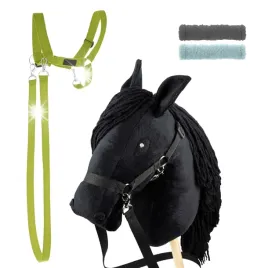 zestaw-skippi-hobby-horse-czarny-i-dodatkowy-kantar-jasny-zielony