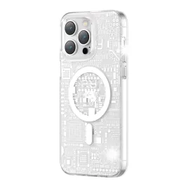 magnetyczne-etui-iphone-14-pro-max-magsafe-pqy-geek-series-srebrne