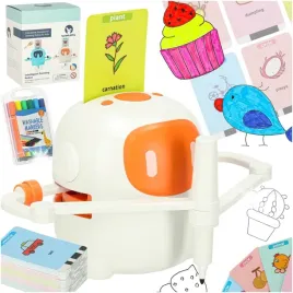 robot-edukacyjny-interaktywny-nauka-rysowania-pisania-zestaw-fiszki-mazaki