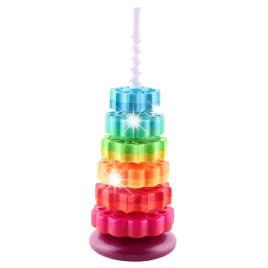 wieza-teczowa-piramida-kola-zebate-spirala-do-ukladania