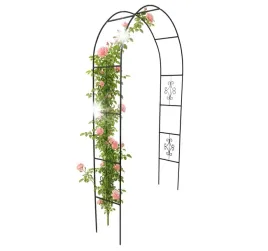 pergola-ogrodowa-metalowa-luk-uchwyt-na-roze-kwiaty-pnacza-240cm-zielony