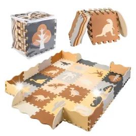 mata-edukacyjna-piankowa-puzzle-kojec-brazowa-143-x-143-cm-36-elementow