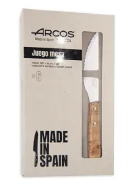 noz-do-stekow-z-jasno-drewnianym-uchwytem-forest-dl-110-220-mm-zestaw-6