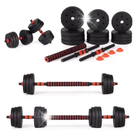 hantle-regulowane-2-x-10kg-sztanga-zestaw-20kg-gryf