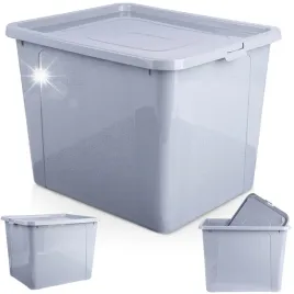 pojemnik-pudelko-do-przechowywania-na-kolkach-z-pokrywa-transparentny-30l