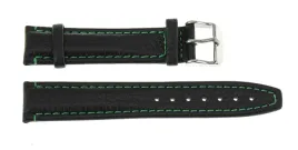 pasek-reda-20mm-poljot-czarny-pasek-zielone-przeszycie