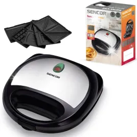 opiekacz-sandwicher-gofrownica-grill-sencor-ssm-9510ss-700w-wymienne-plytki