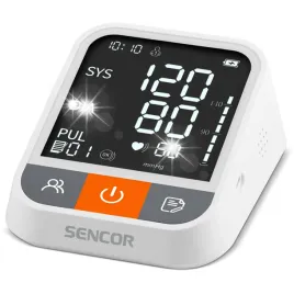 cisnieniomierz-naramienny-sencor-sbp-1500wh-ekran-lcd-tetno-bluetooth