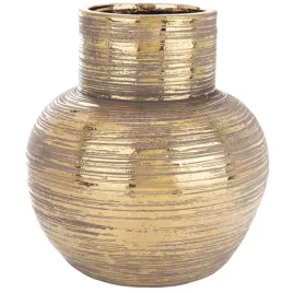 wazon-dekoracyjny-ceramiczny-24-cm-brazowy-zloty-cappucino