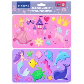 szablon-rysunkowy-ksiezniczki-225x130-2szt-starpak