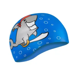 czepek-plywacki-silikonowy-dla-dzieci-z-rekinem-aqua-speed-kiddie-shark
