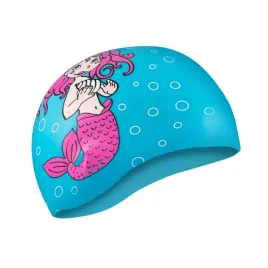 czepek-plywacki-silikonowy-dla-dzieci-z-syrenka-aqua-speed-kiddie-mermaid