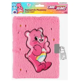 pamietnik-pluszowy-zamykany-a5-80k-care-bears-rozowy-starpak