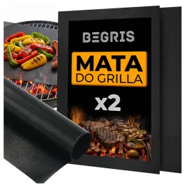 mata-na-grilla-wielorazowa-piekarnika-do-pieczenia-teflonowa-tacka-x2-szt