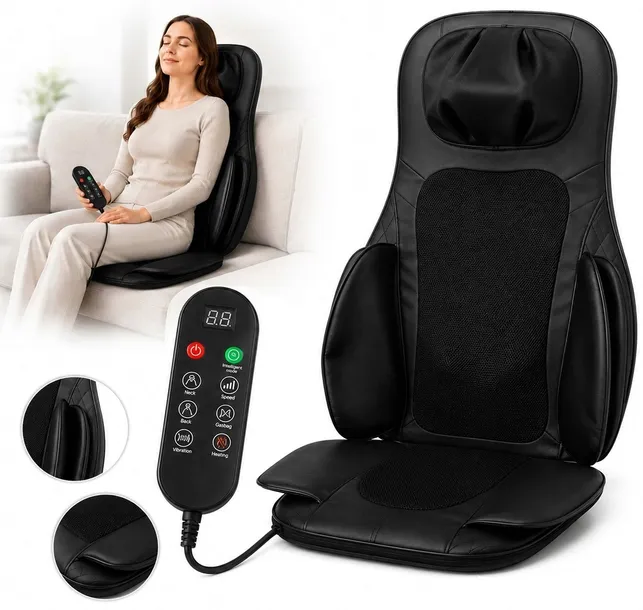 Mata Masująca AIR PRO SHIATSU Masaż Masażer Plecy Powietrzny