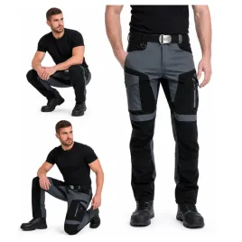 spodnie-robocze-meskie-elastyczne-ochronne-stretch-softshell-bhp-wytrzymale