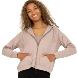 bluza-dresowa-damska-rozpinana-z-kapturem-bawelna-bezowy-nude-m