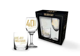 komplet-upominkowy-kieliszek-i-szklanka-golden-day-40-urodziny