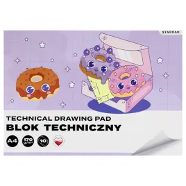 blok-techniczny-a4-10k-bialy-kawaii-4-wzory-a-10-starpak