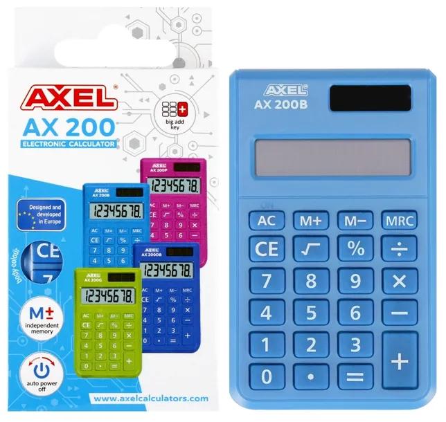 kalkulator-ax-200b-axel-kolor-wielokolorowy