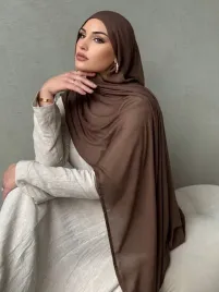 shein-brazowa-chusta-hijab-gladka-lekka-caloroczna-1la
