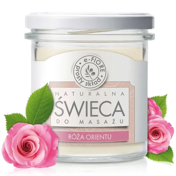 swieca-do-masazu-roza-orientu-e-fiore-330-ml