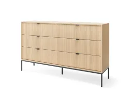 komoda-nova-6-szuflad-dab-vicenza-ks154