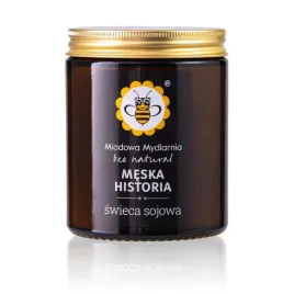 swieca-sojowa-meska-historia-miodowa-mydlarnia-180-ml