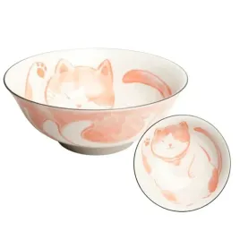 miska-do-ramen-udon-biala-z-rozowym-kotem-neko-nishiki-19-cm