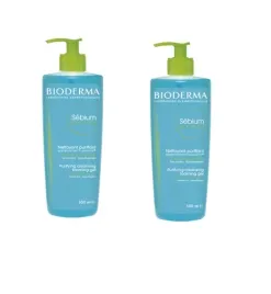 bioderma-sebium-gel-antybakteryjny-zel-do-mycia-twarzy-zestaw-2-x-500-ml