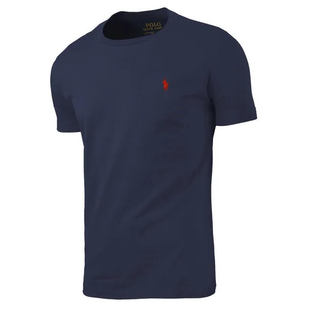 T-shirt koszulka polo ralph lauren męska granatowa r. M