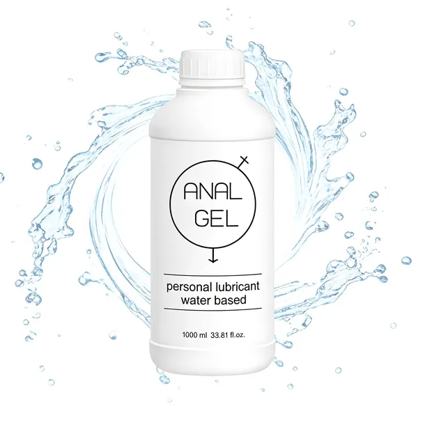 ANAL GEL WODNY LUBRYKANT 1000 ml, INTYMNY ŻEL NAWILŻAJĄCY