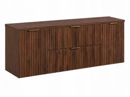 dab-orzech-zestaw-lazienkowy-flow-160-cm-z-blatem-40d-80s-40d-wiszacy