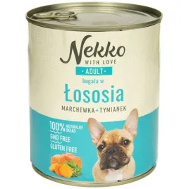 mokra-karma-dla-psa-nekko-adult-losos-marchew-tymianek-800g