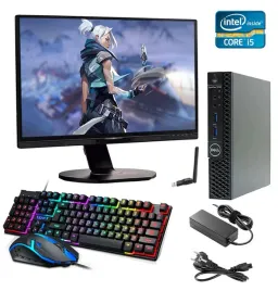 zestaw-komputerowy-dell-3050-i5-7500t-mff-4gb-128gb-ssd-w10-monitor-led-lcd-22-do-gier-biura