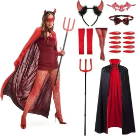 kostium-diablica-halloween-small-145-160-cm-peleryna-widelec-9-el