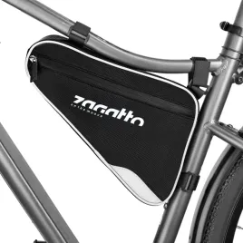 sakwa-rowerowa-na-rower-pod-rame-odblaskowa-wodoodporna-czarna-2l-zagatto