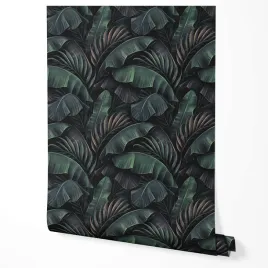 folia-okleina-tapeta-samoprzylepna-ciemne-zielone-liscie-do-jadalni-kuchni